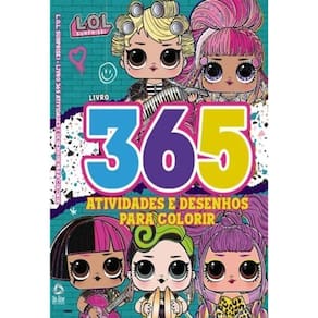 L.o.l. Surprise! - Livro 365 Atividades e Desenhos Colorir