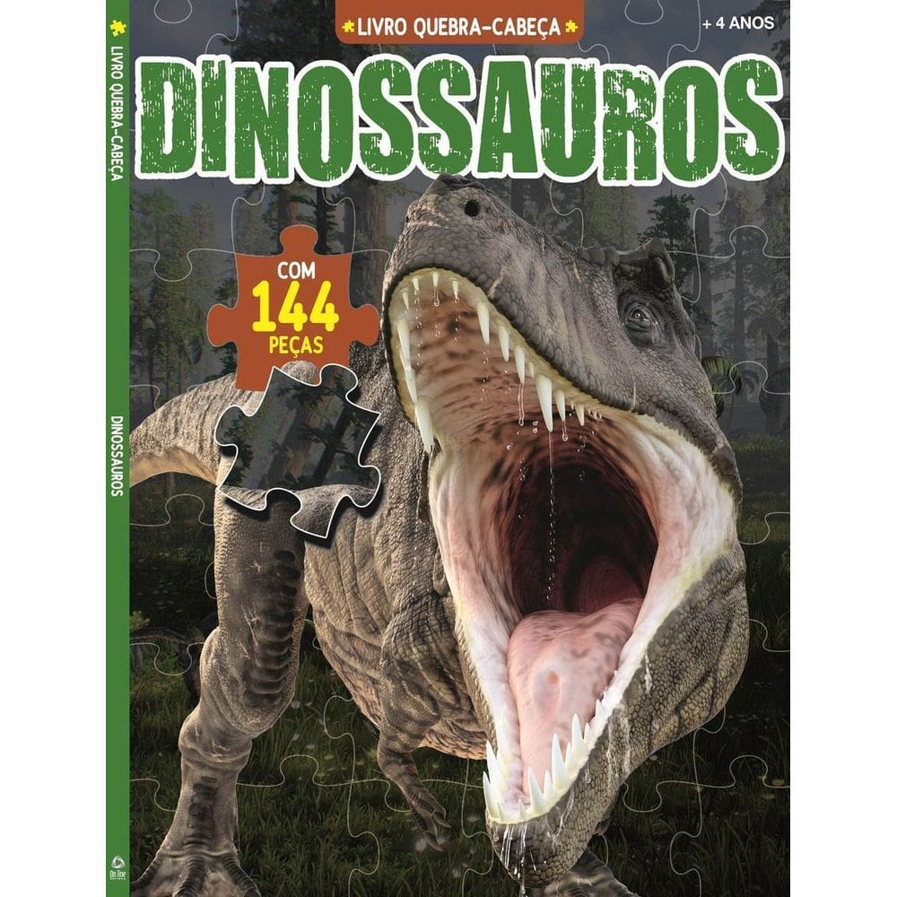 Livro Quebra-Cabeça - Dinossauro