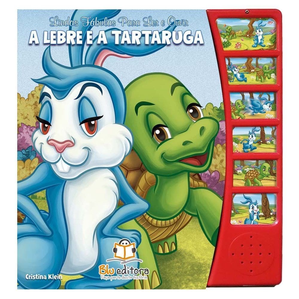 Lindas Fabulas Para Ler e Ouvir - A Lebre e a Tartaruga