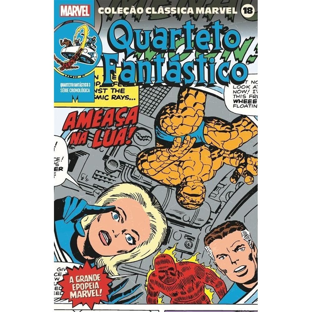Coleção Clássica Marvel - Vol.18 - Quarteto Fantástico - Vol. 03