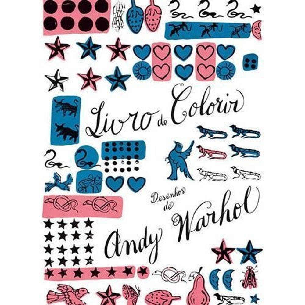 Livro De Colorir - Desenhos De Andy Warhol
