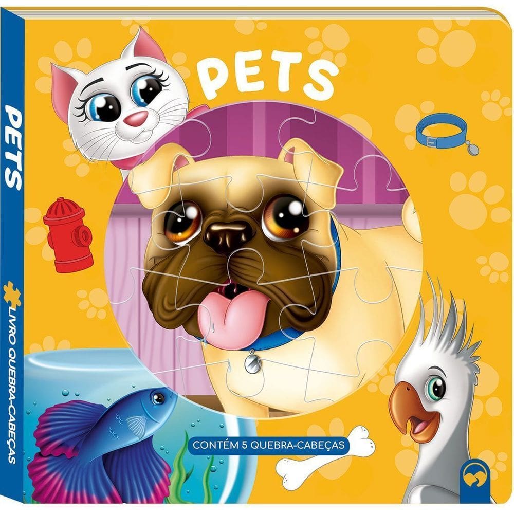 Pets - Livro Quebra-Cabeças