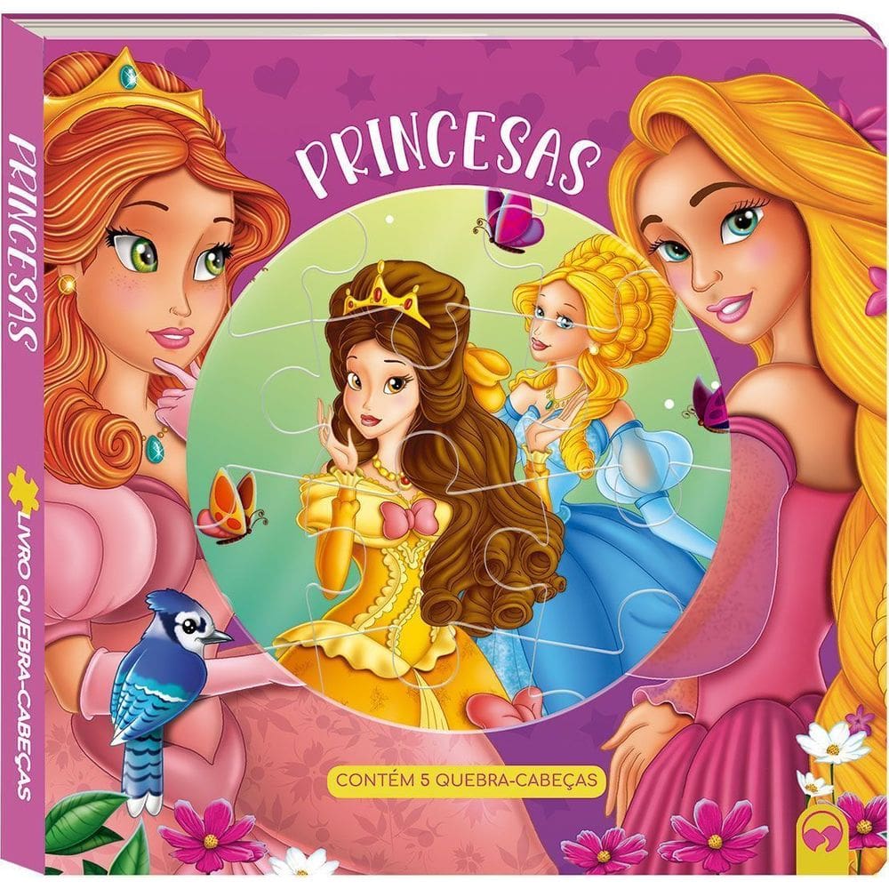 Princesas - Livro Quebra-Cabeças