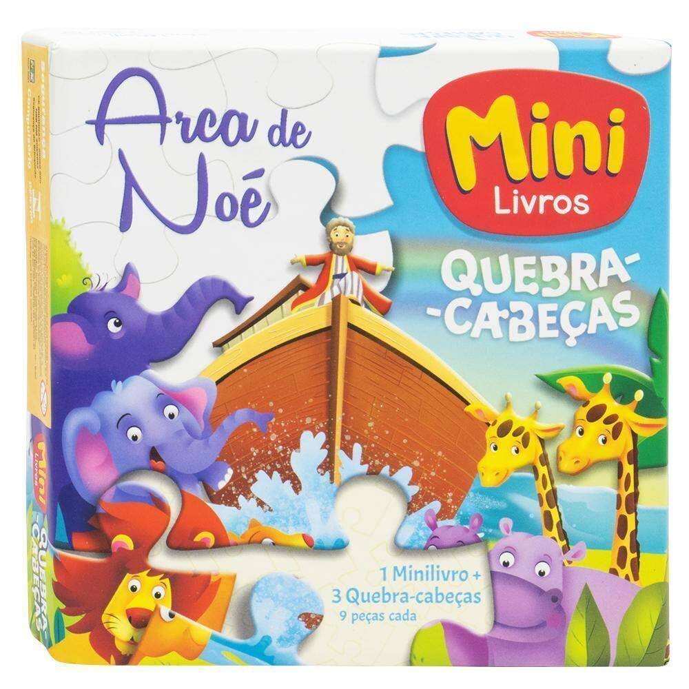 Mini Livros - Arca de Noé - Quebra Cabeças