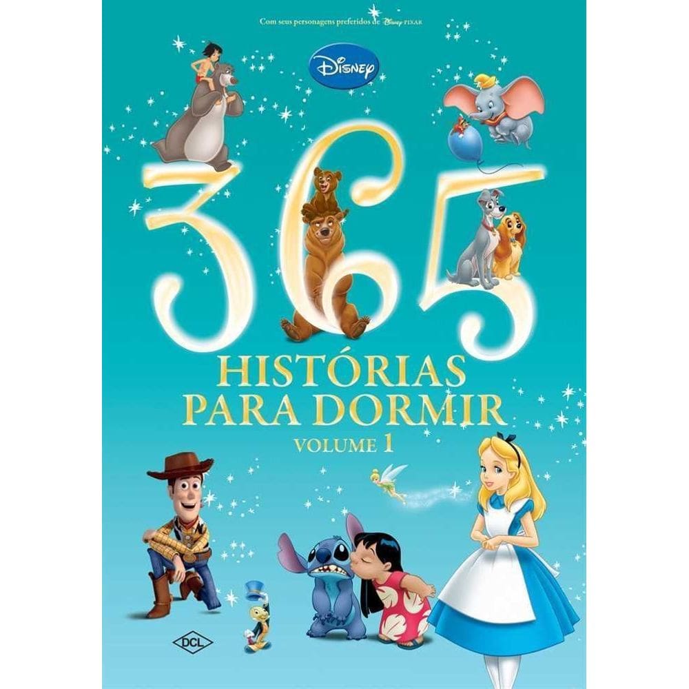 Disney - 365 Historias Para Dormir - Volume 1 - (Capa Almofadada)