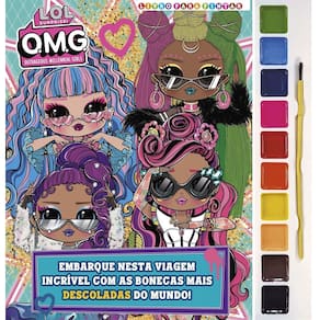 Livro Para Pintar - L.O.L. Surprise! O.M.G.