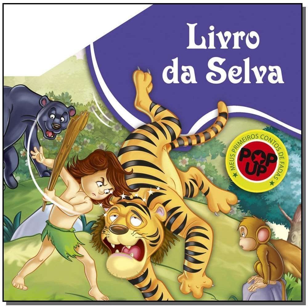 Livro Pop-Up - Livro da Selva