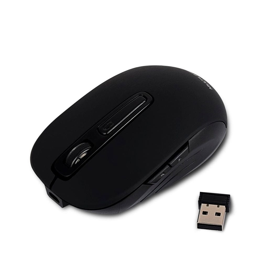 Mouse Sem Fio 2.4GHz 1600Dpi USB Recarregável Multilaser