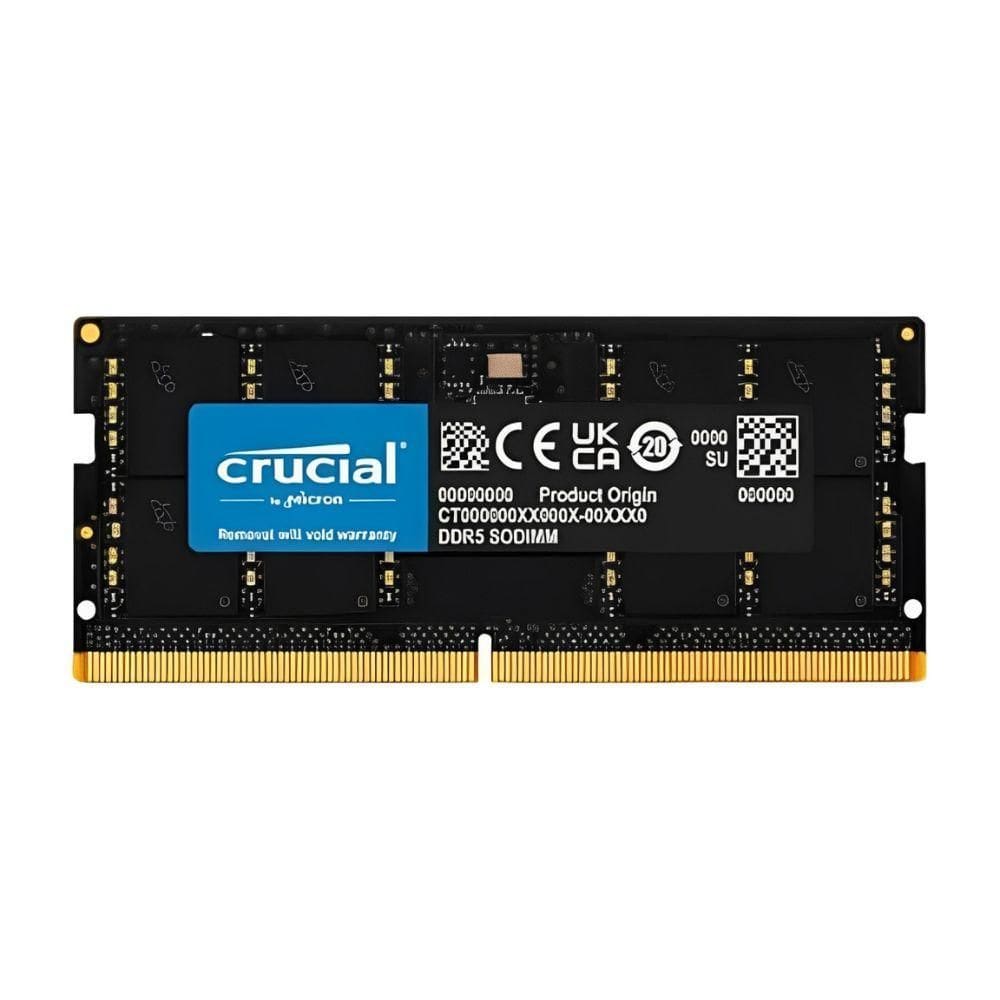 Memoria Para Notebook Crucial, 16GB, 5200MHz, DDR5, Preto - CT16G52C42S5