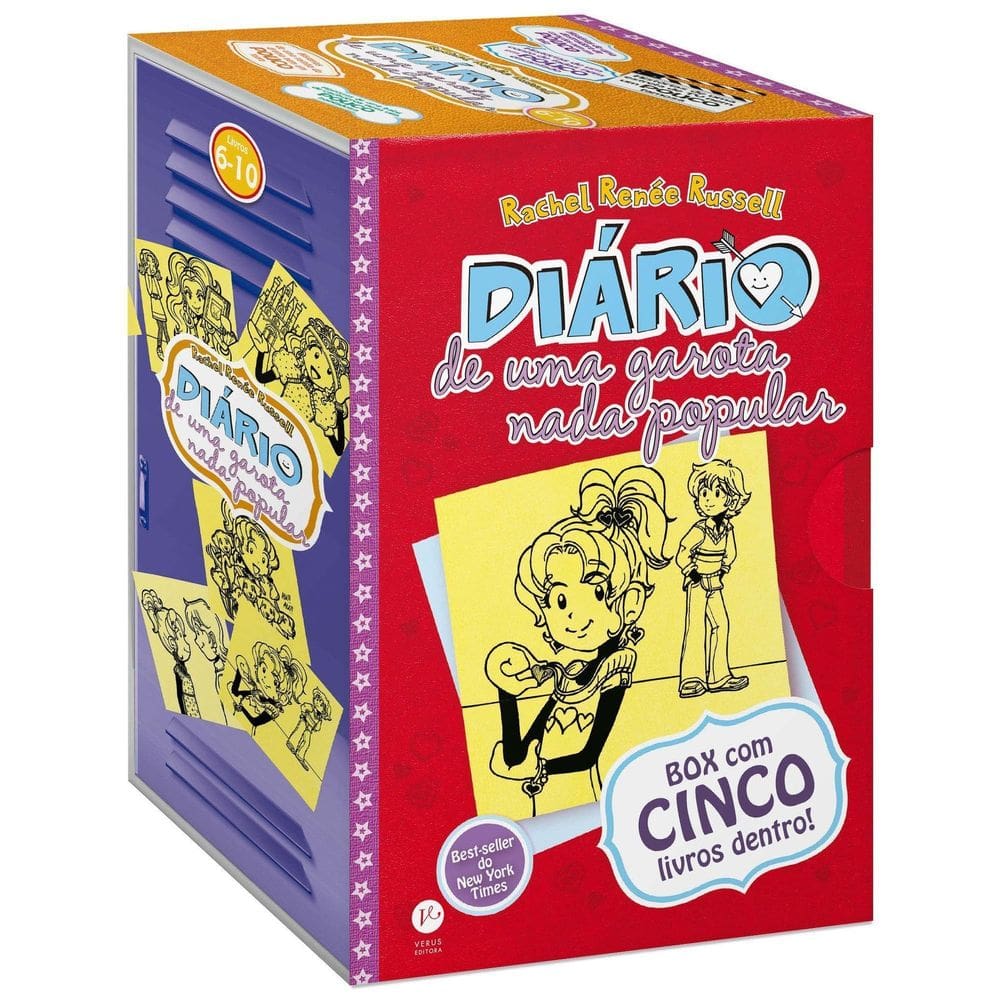 Box - Diário de Uma Garota Nada Popular - (Edição de bolso - Vol. 6 A 10)