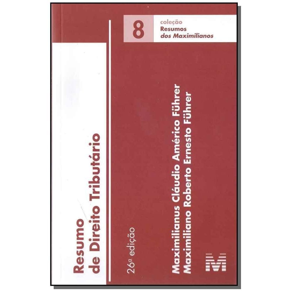 Resumo (08) Direito Tributario - 26Ed/17