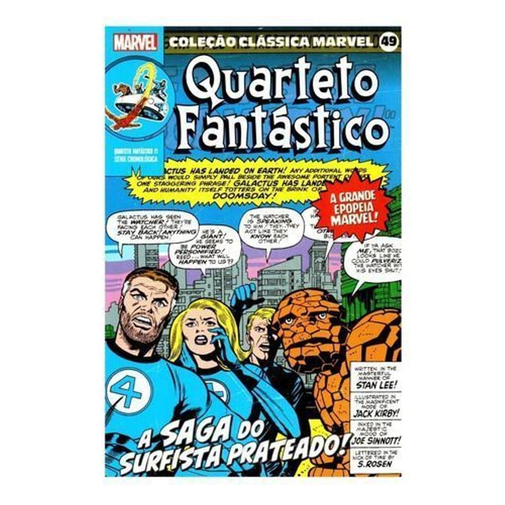 Colecao Classica Marvel - Vol. 49 - Quarteto Fantastico - Vol. 11