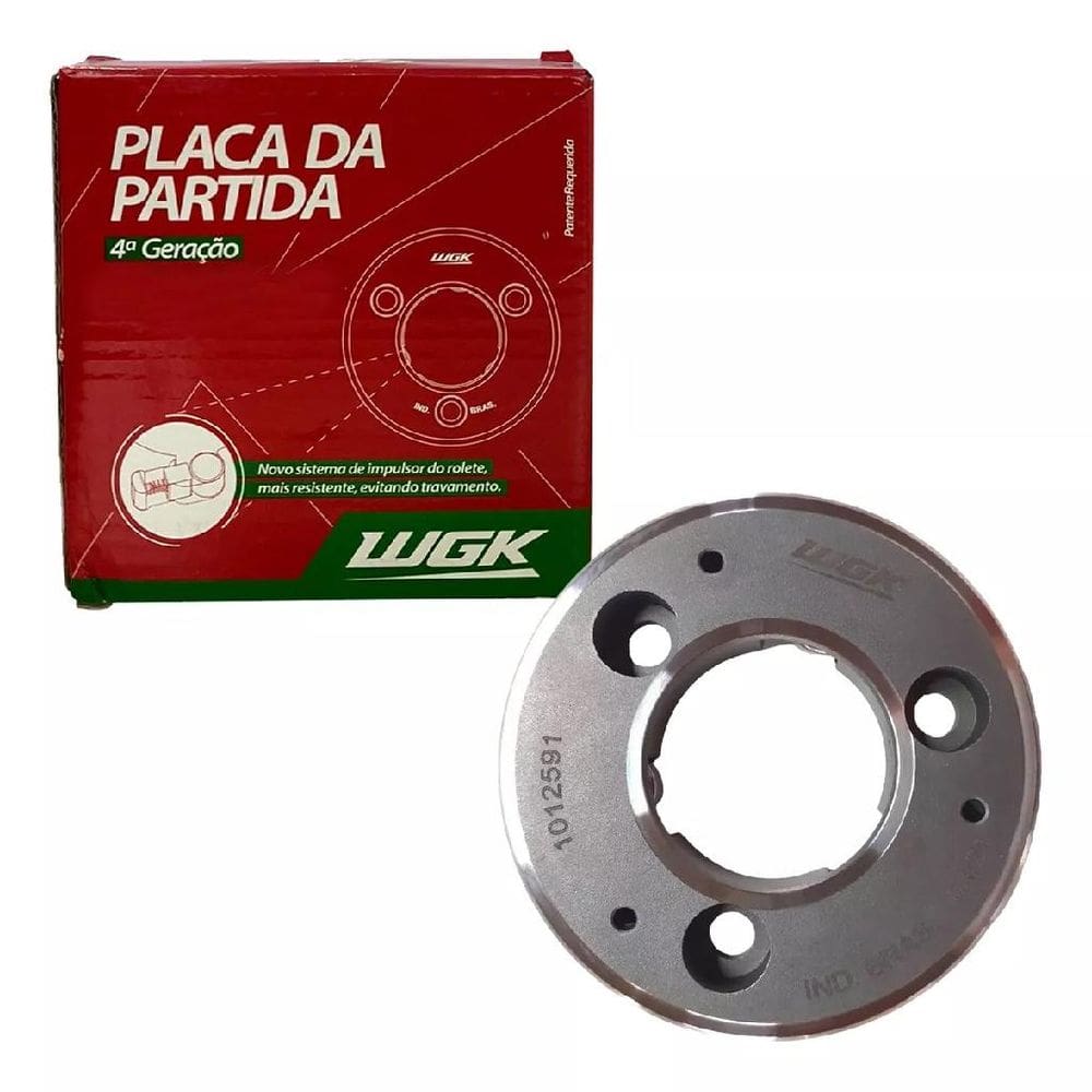 Placa Partida Xr 225 Xt225 Ttr230 Wgk 4° Geração Factor 125 2006 2007 2008 2009 2010 2011 2012