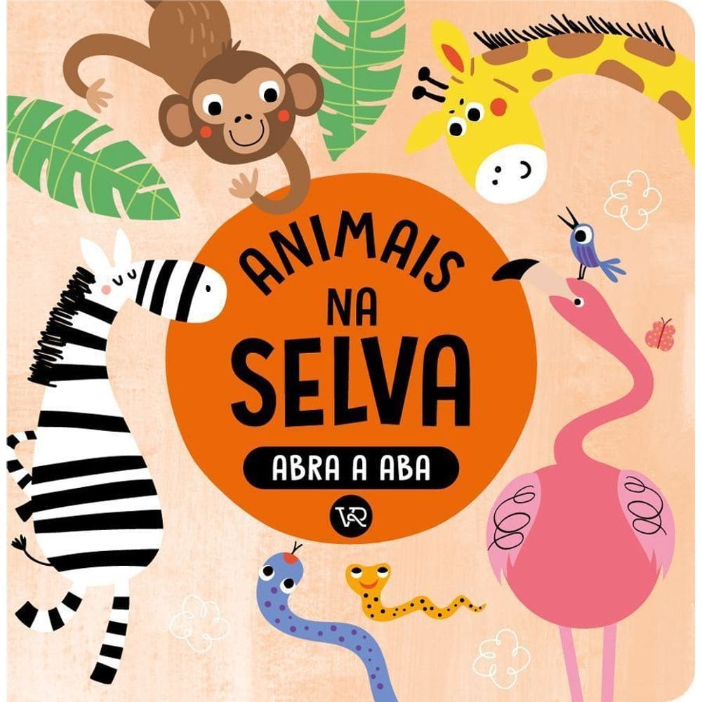 Abra a Aba - Animais na Selva