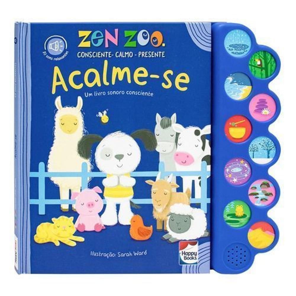 Zen Zoo - Acalme-se - Um Livro Sonoro Consciente