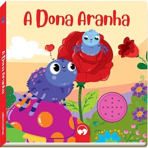 Livro Sonoro Cantigas - A Dona Aranha