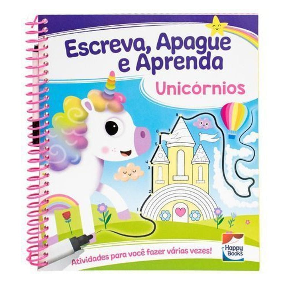 Escreva, Apague e Aprenda: Unicórnios