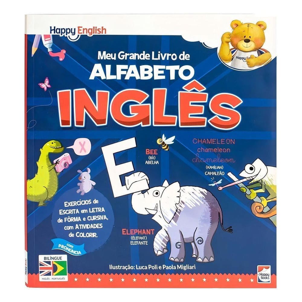 Happy English - Meu Grande Livro do Alfabeto Em Inglês