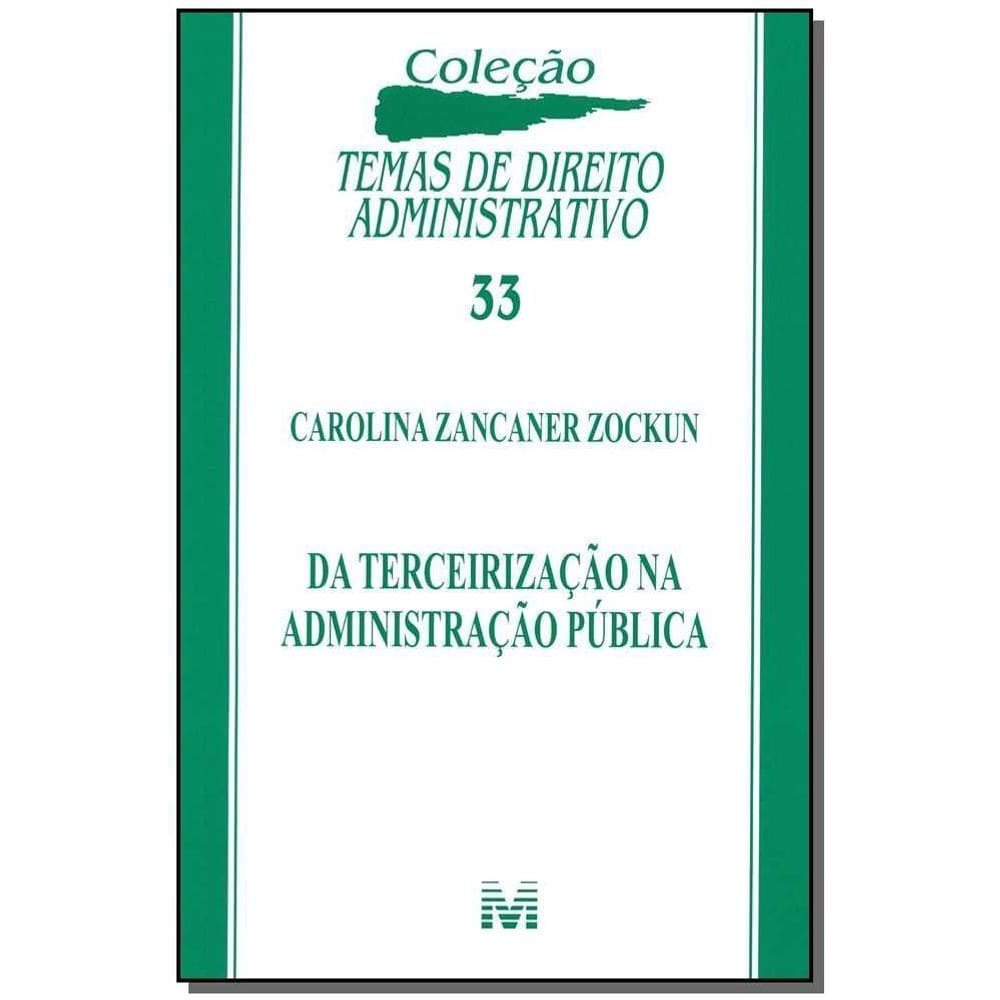 Da Terceirização na Administração Pública