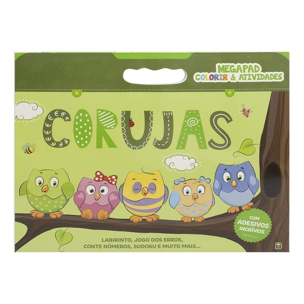 Megapad - Colorir & Atividades: Corujas