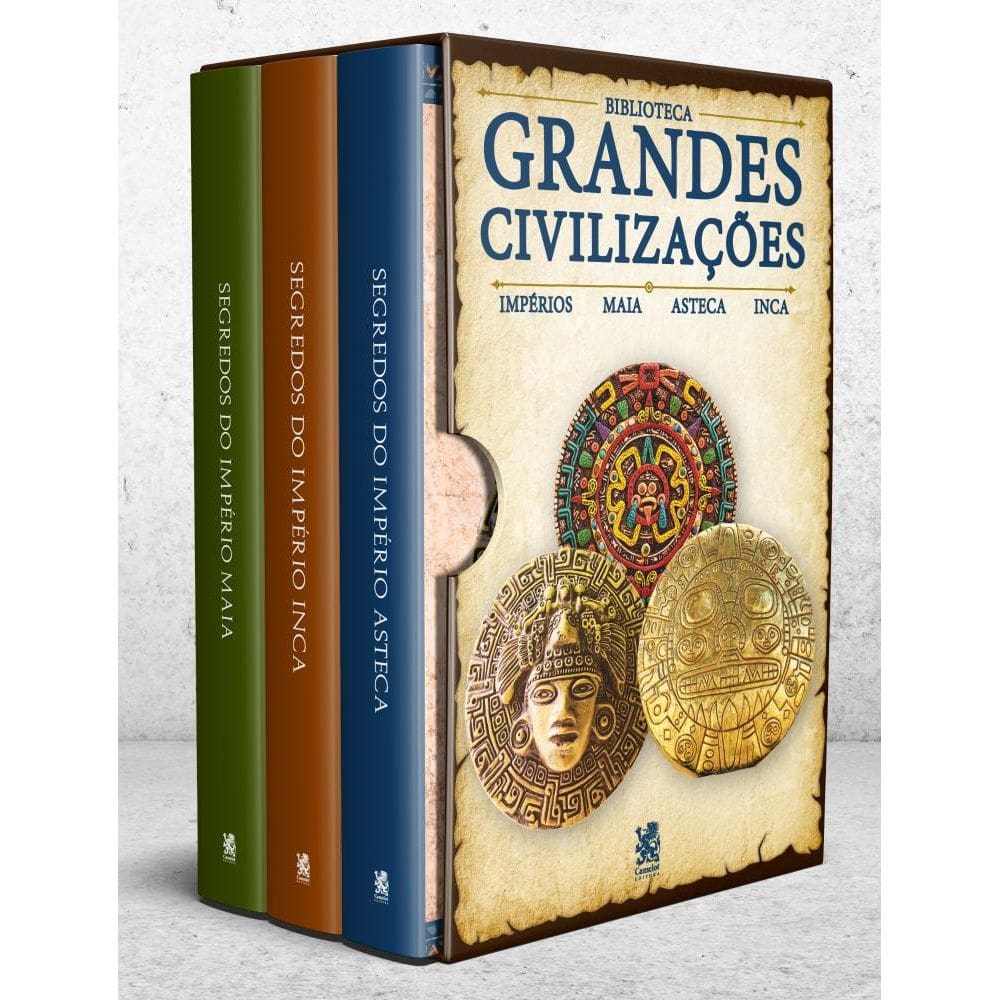 Biblioteca Grandes Civilizações - Box com 3 Livros