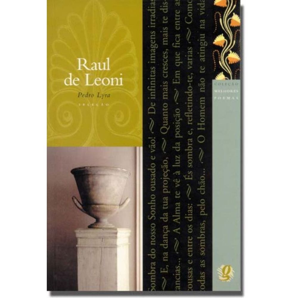 Melhores poemas de raul de leoni, os