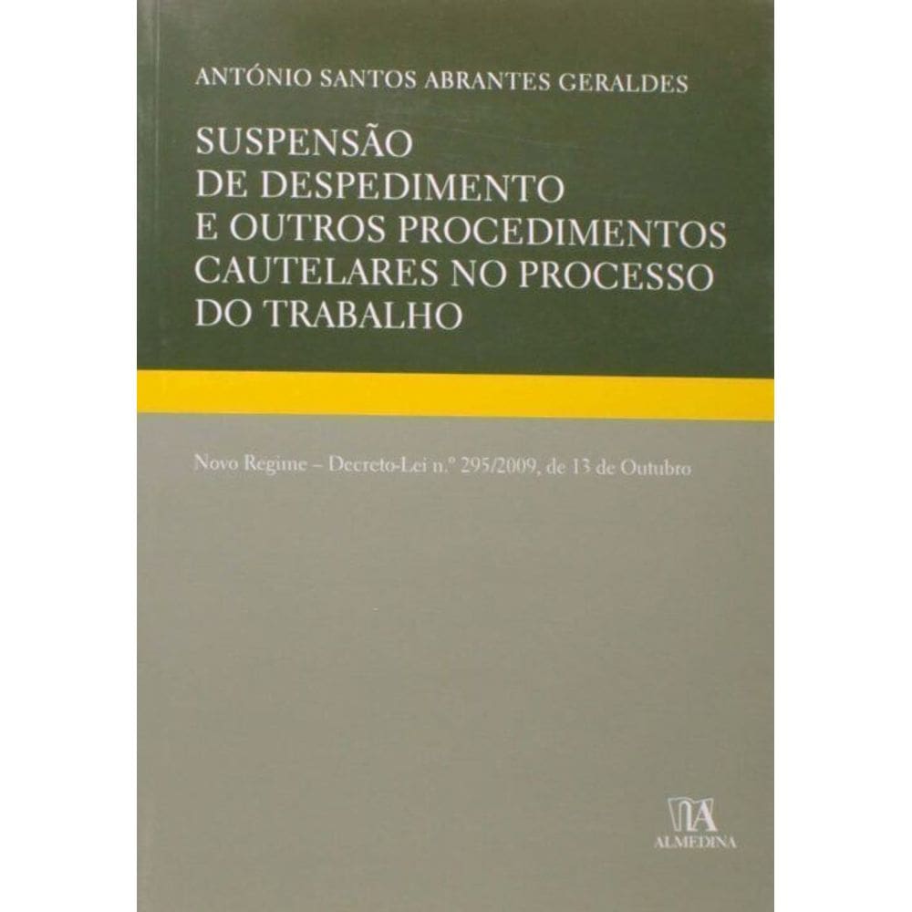 Suspensão de Despedimento e Outros Procedimentos