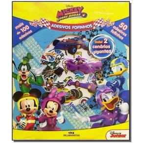 Mickey Aventuras Sobre Rodas - Adesivos Fofinhos