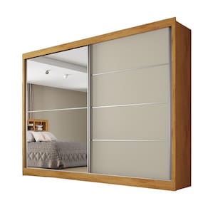 Roupeiro Verona Plus 1 Porta com Espelho MDF - MadeMarcs