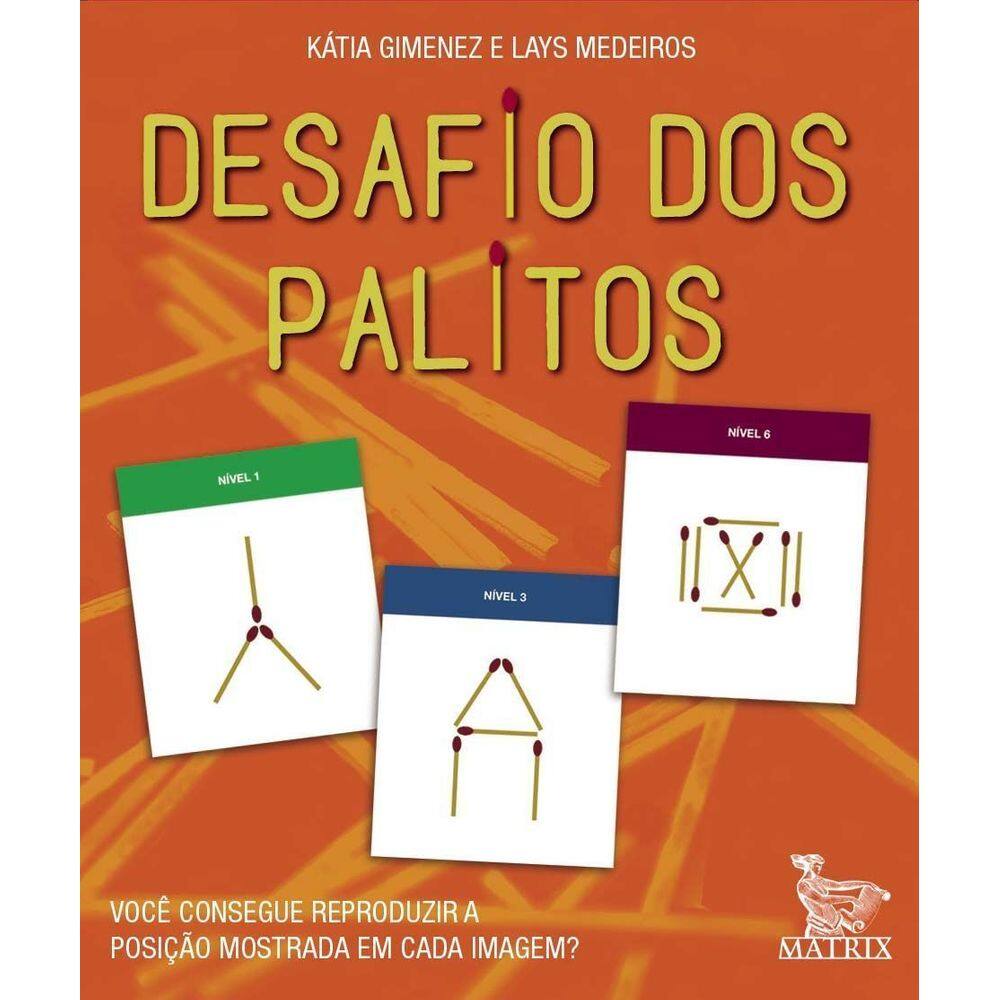 Desafio dos Palitos - Você Consegue Reproduzir a Posição Mostrada em Cada Imagem?