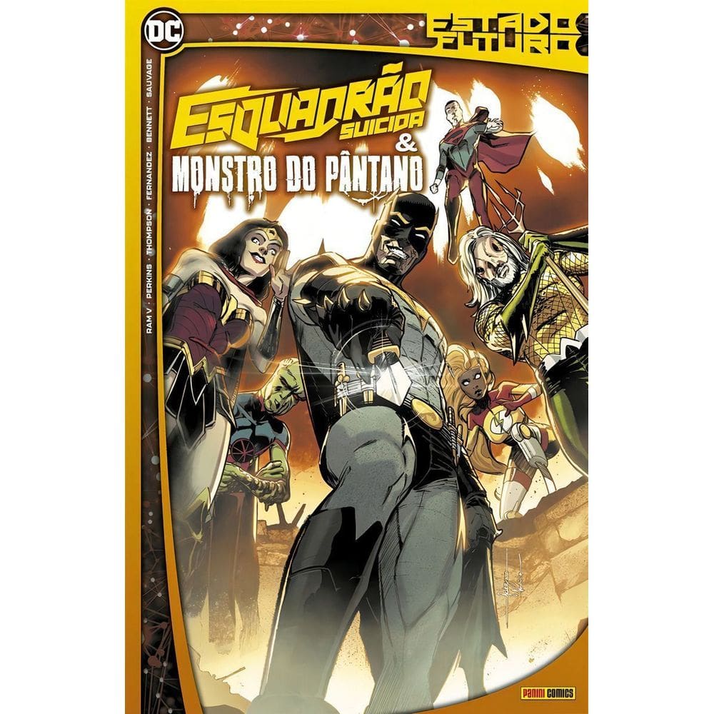 Esquadrao Suicida e Monstro Do Pantano