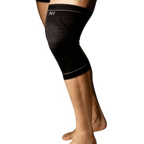 Joelheira Ortopedica Elastica R46 - Preto/Cinza M