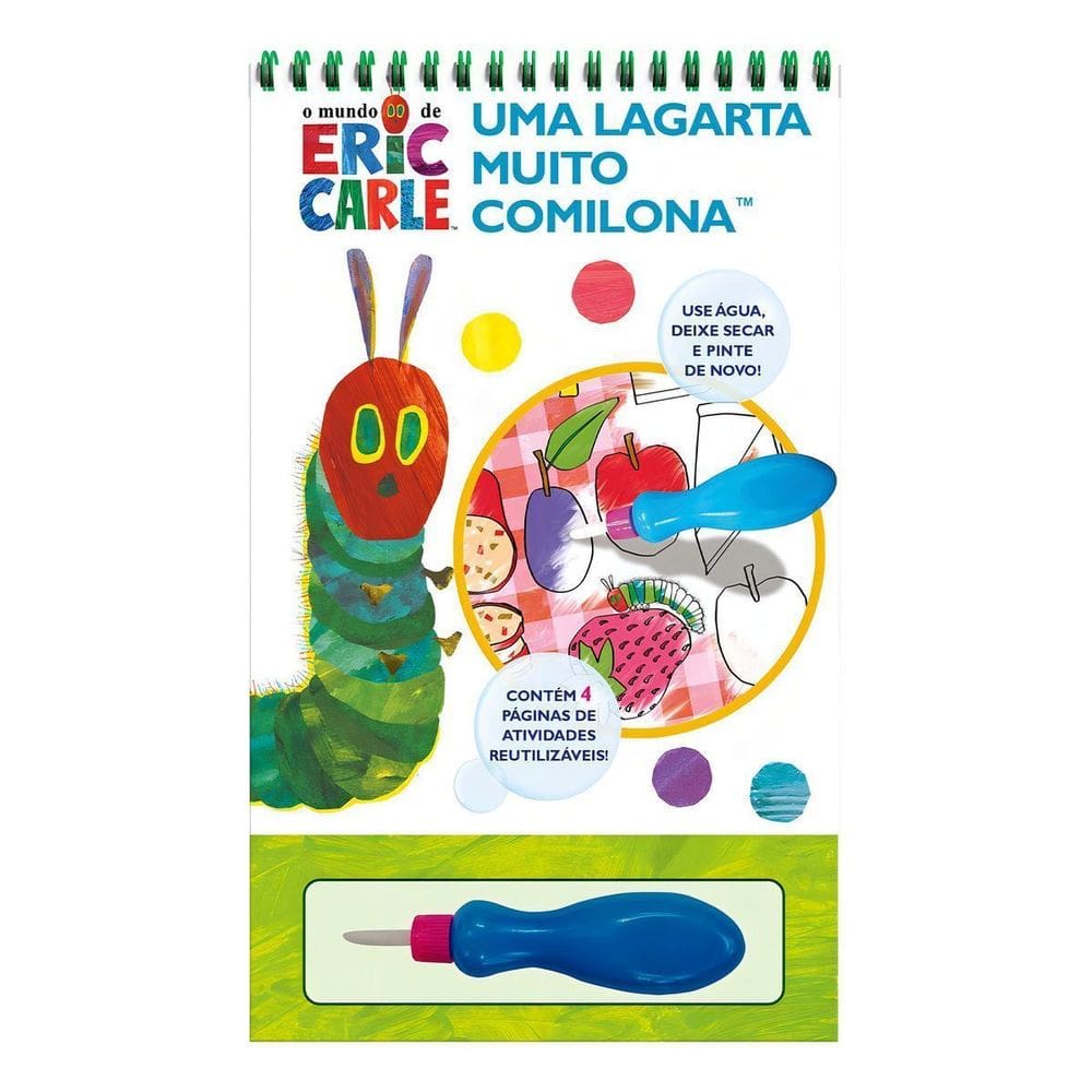 O Mundo de Eric Carle, Uma Lagarta Muito Comilona - Aquabook