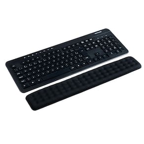 Apoio de Pulso Ergonômico Enchimento Gel Evita Lesões Preto Multilaser AC366