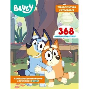 Bluey - Tela de Pintura e Atividades