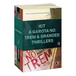 Kit - A Garota no Trem & Grandes Thrillers
