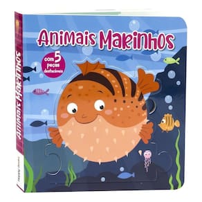 Leia, Encaixe & Brinque - Animais Marinhos