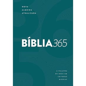Bíblia 365 NAA - Capa Verde - Nova Almeida Atualizada