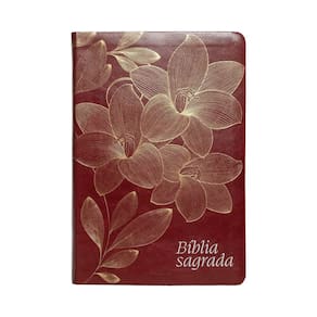Bíblia NVI, Letra Gigante, Couro-Soft, Leitura Perfeita - Vinho