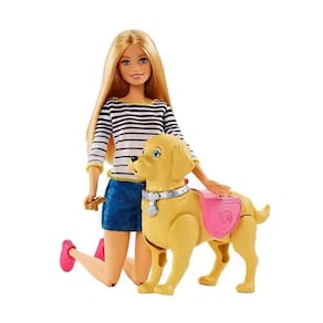 Boneca Barbie Passeio com Cachorrinho e Acessórios - DYH16 DWJ68 - Mattel