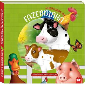 Aventuras na Fazendinha - Livro Quebra-Cabeças