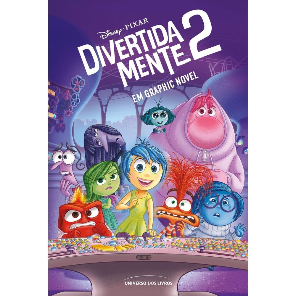 Divertida Mente 2 Em Graphic Novel