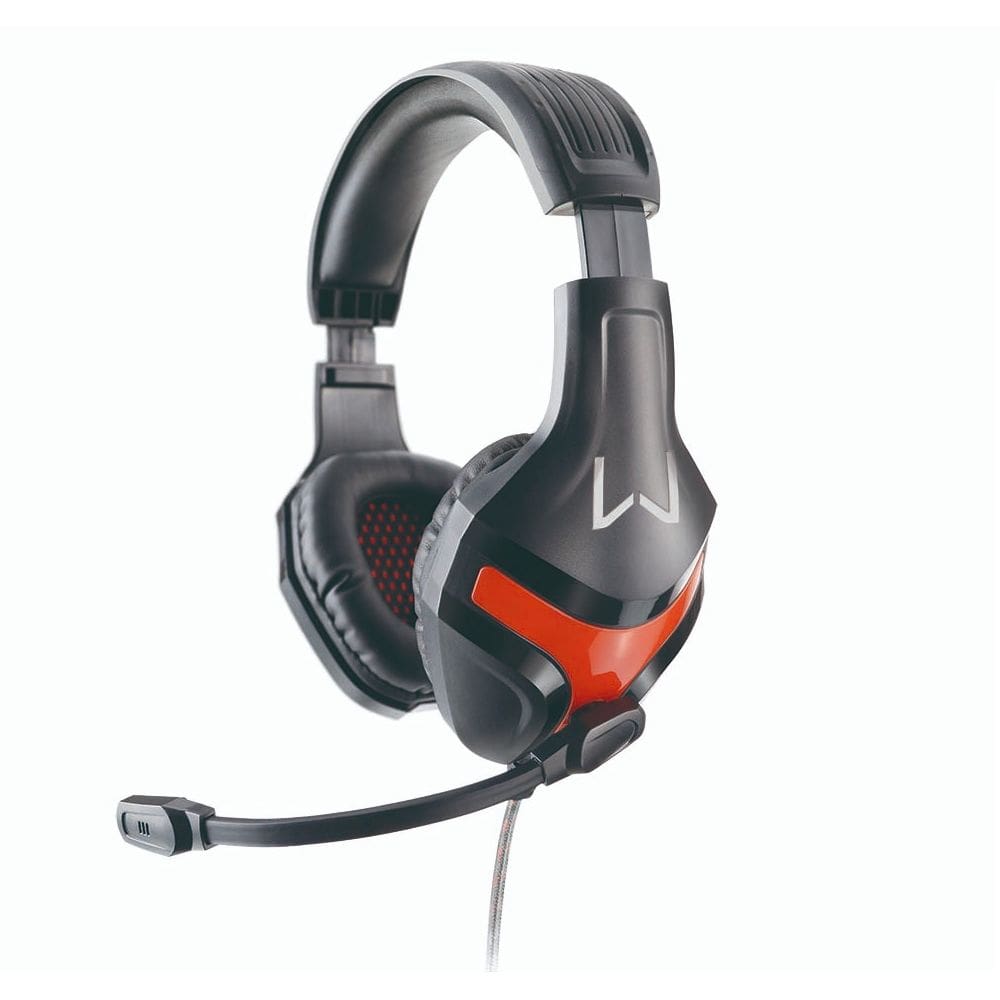 Fone de Ouvido HeadSet Gamer Microfone Flexível Haste Ajustável Warrior