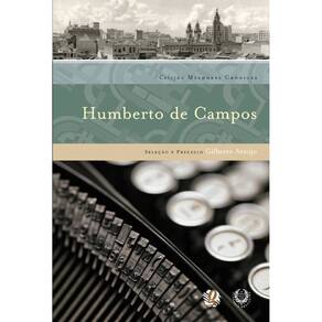 Melhores cronicas de humberto de campos, as