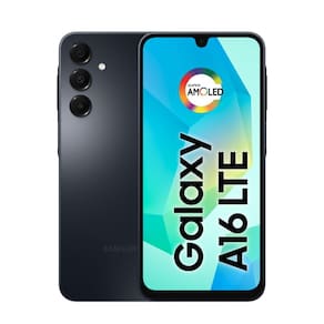 Smartphone Samsung Galaxy A16 4G 128GB 4GB RAM Câmera Traseira Tripla 50MP + 5MP + 2MP Selfie 13MP Tela 6.7" Preto