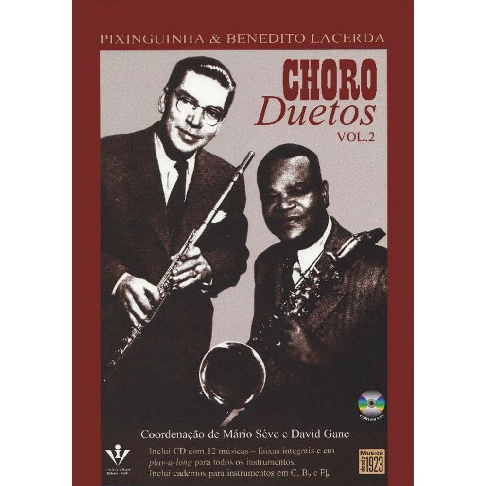 Choro Duetos - Pixinguinha & Benedito Lacerda - Volume 2