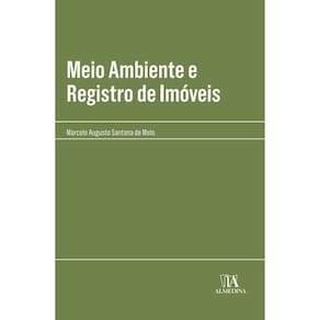 Meio Ambiente e Registro de Imóveis - 01Ed/24