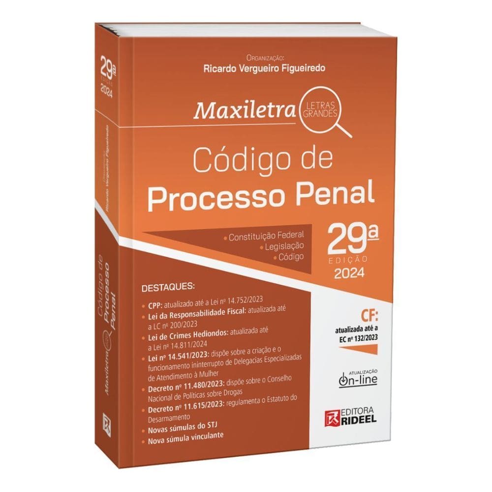 Codigo de Processo Penal - 29Ed/24