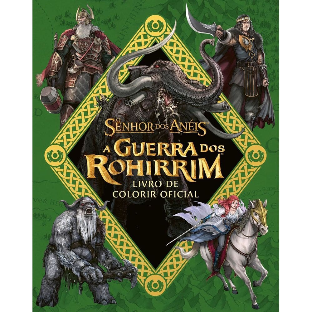 A Guerra Dos Rohirrim - Livro de Colorir Oficial