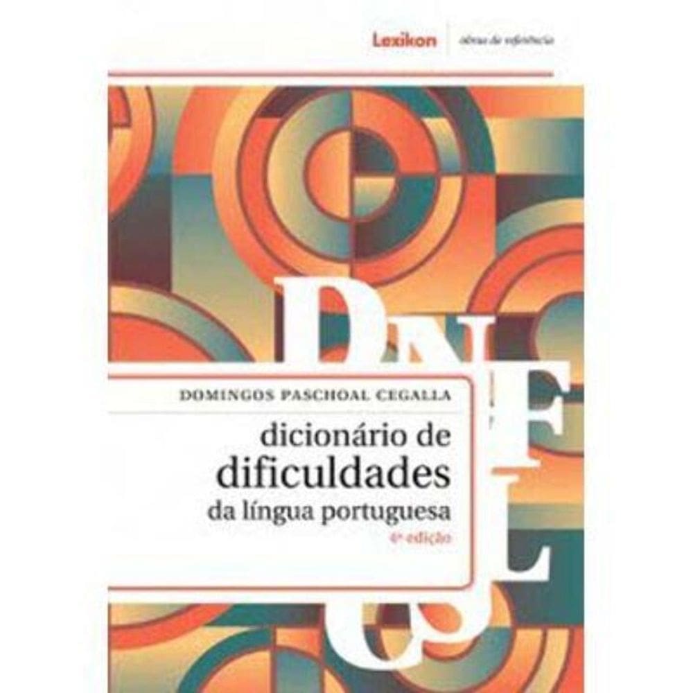 Dicionário Dificuldades Língua Portuguesa - 04Ed/18